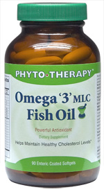 Phyto*therapy - Omega3 mlc fish oils 90 Enteric coated softgels
